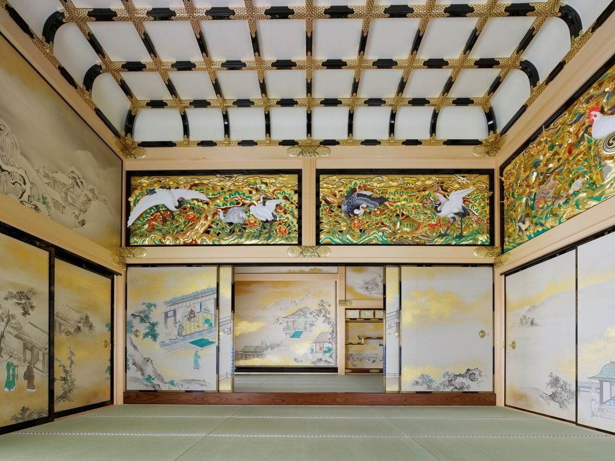 「名古屋城本丸御殿」内でもっとも絢爛豪華な「上洛殿」　写真／名古屋城総合事務所