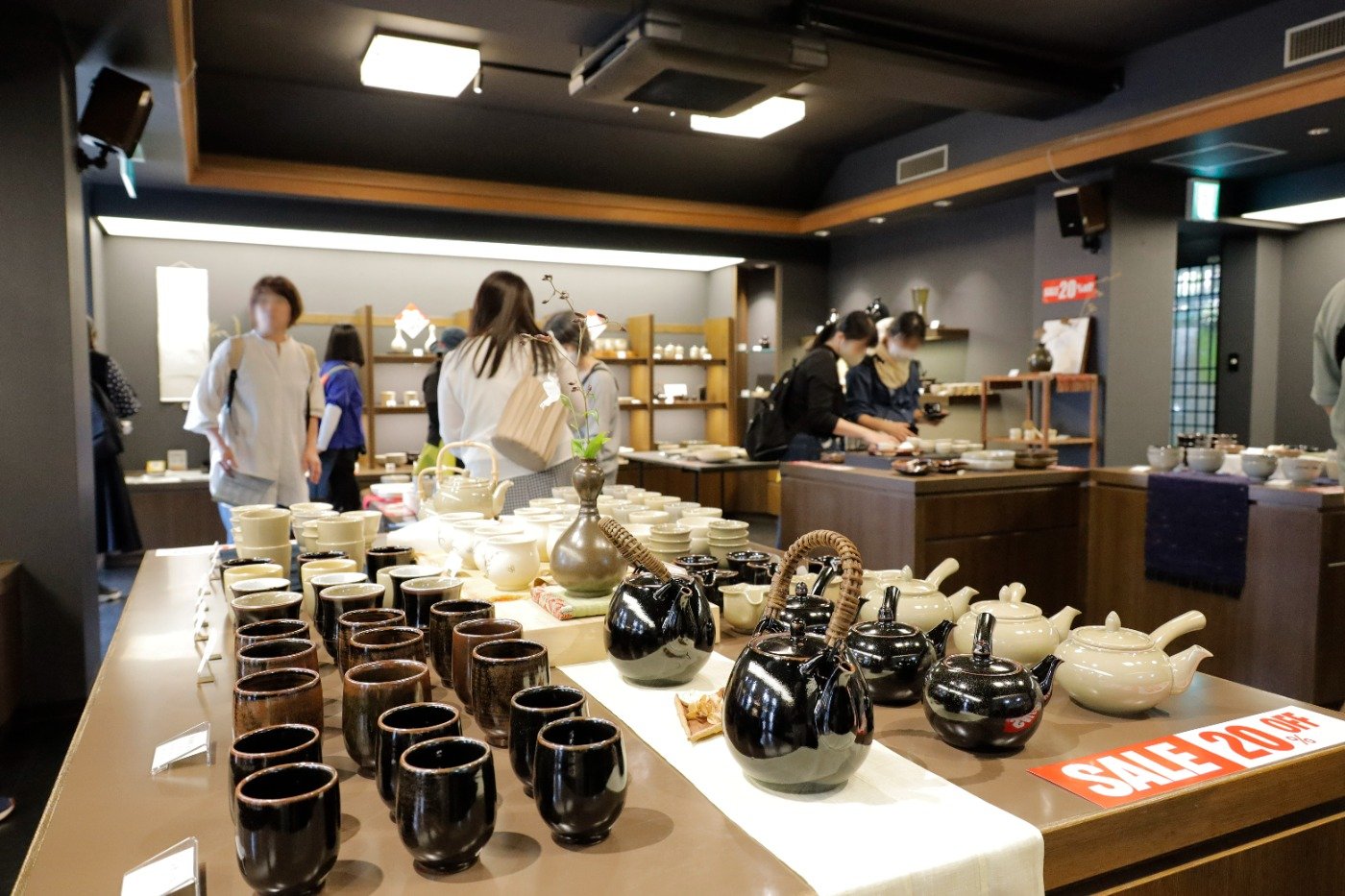 沈壽官窯の売店