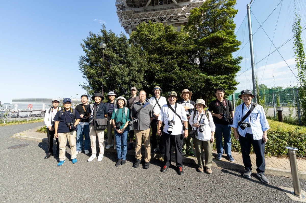 「写真倶楽部 フォト森下」の撮影会に参加したみなさん