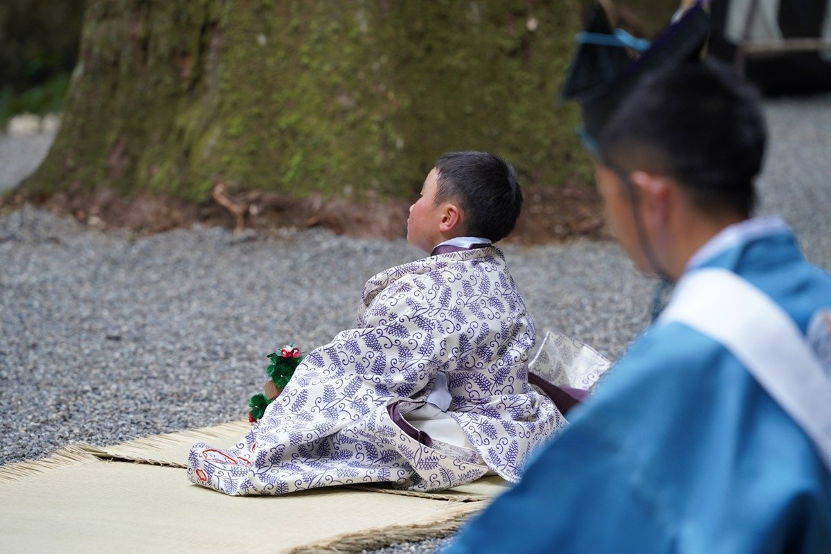 重要な役割を担う「物忌」は、内宮は童男、外宮は童女が奉仕