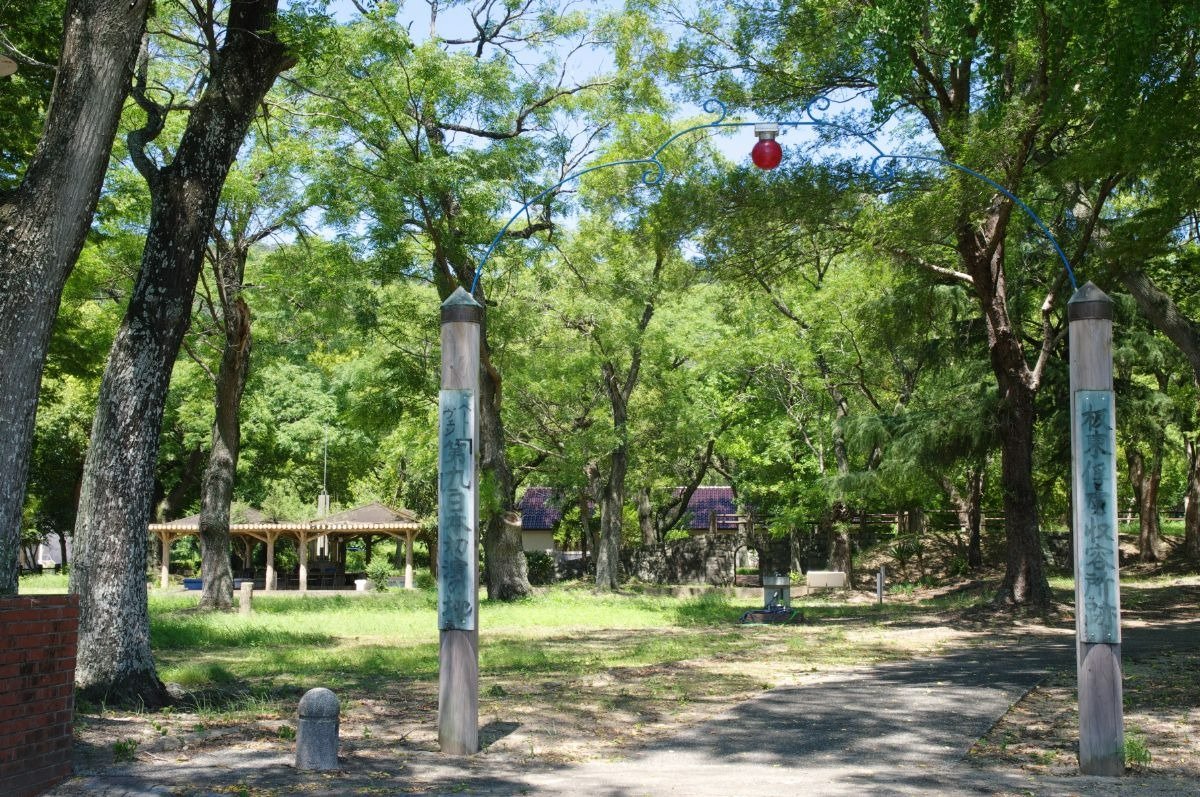 「板東俘虜収容所跡」。当時のドイツ兵俘虜の暮らしを想像できる空間です