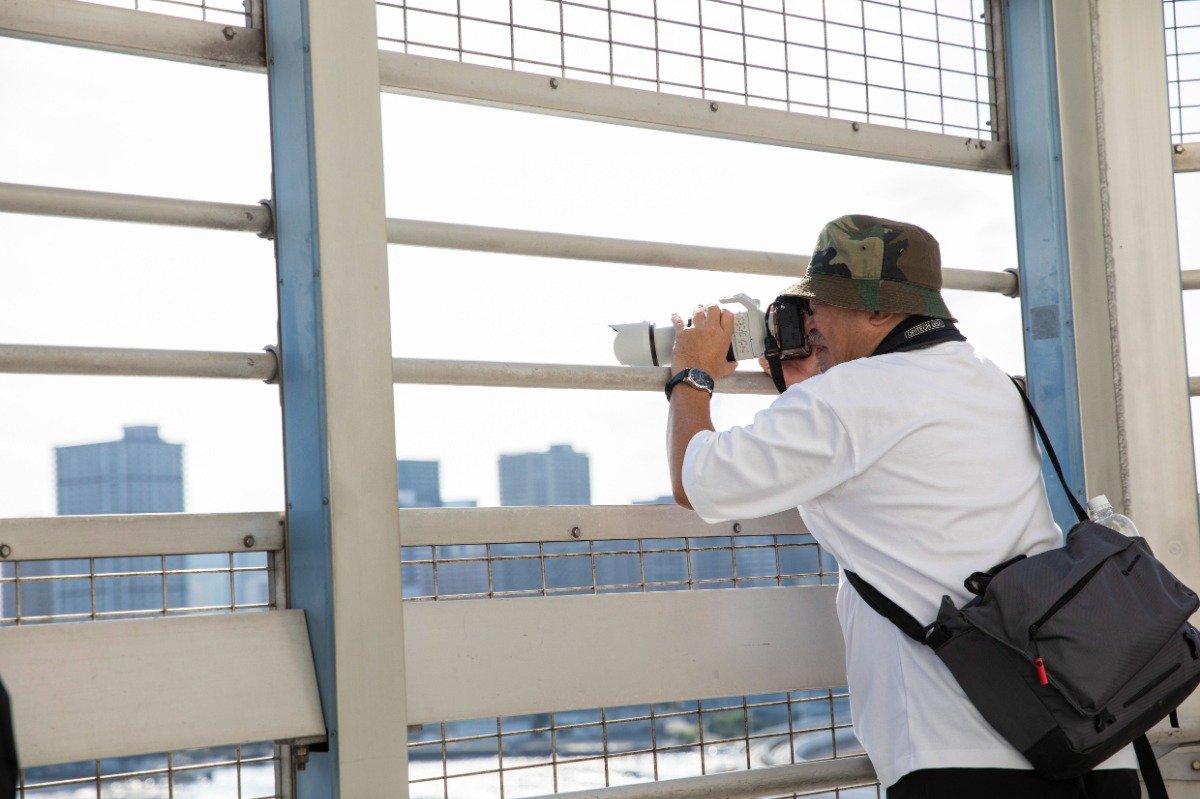 講師の鷹野さんも自ら撮影を楽しみます