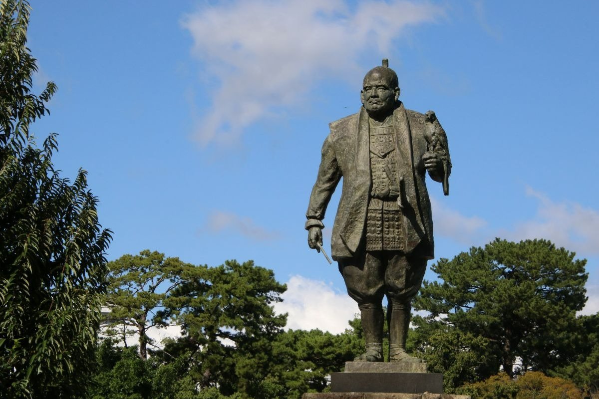 駿府城を居城としていた晩年の家康像