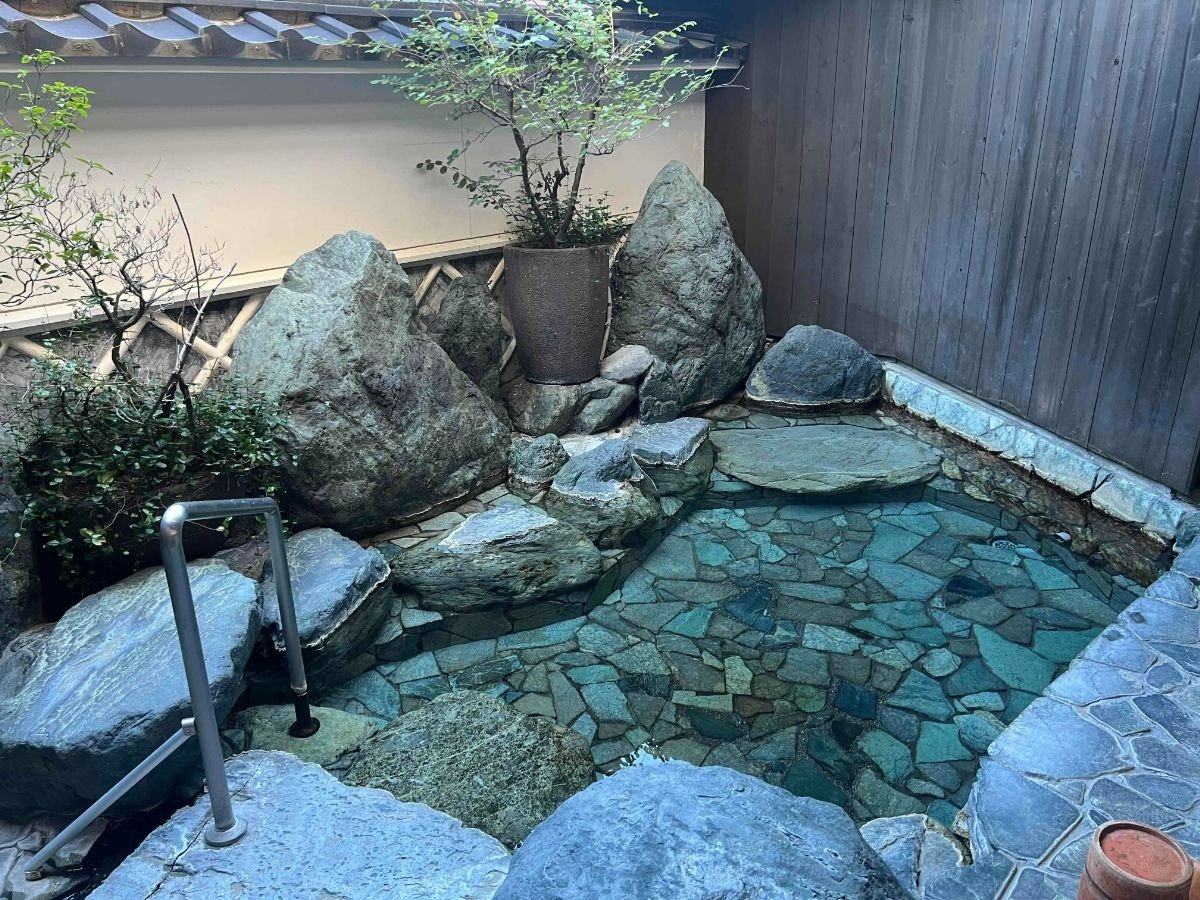 宿泊専用の貸切露天風呂