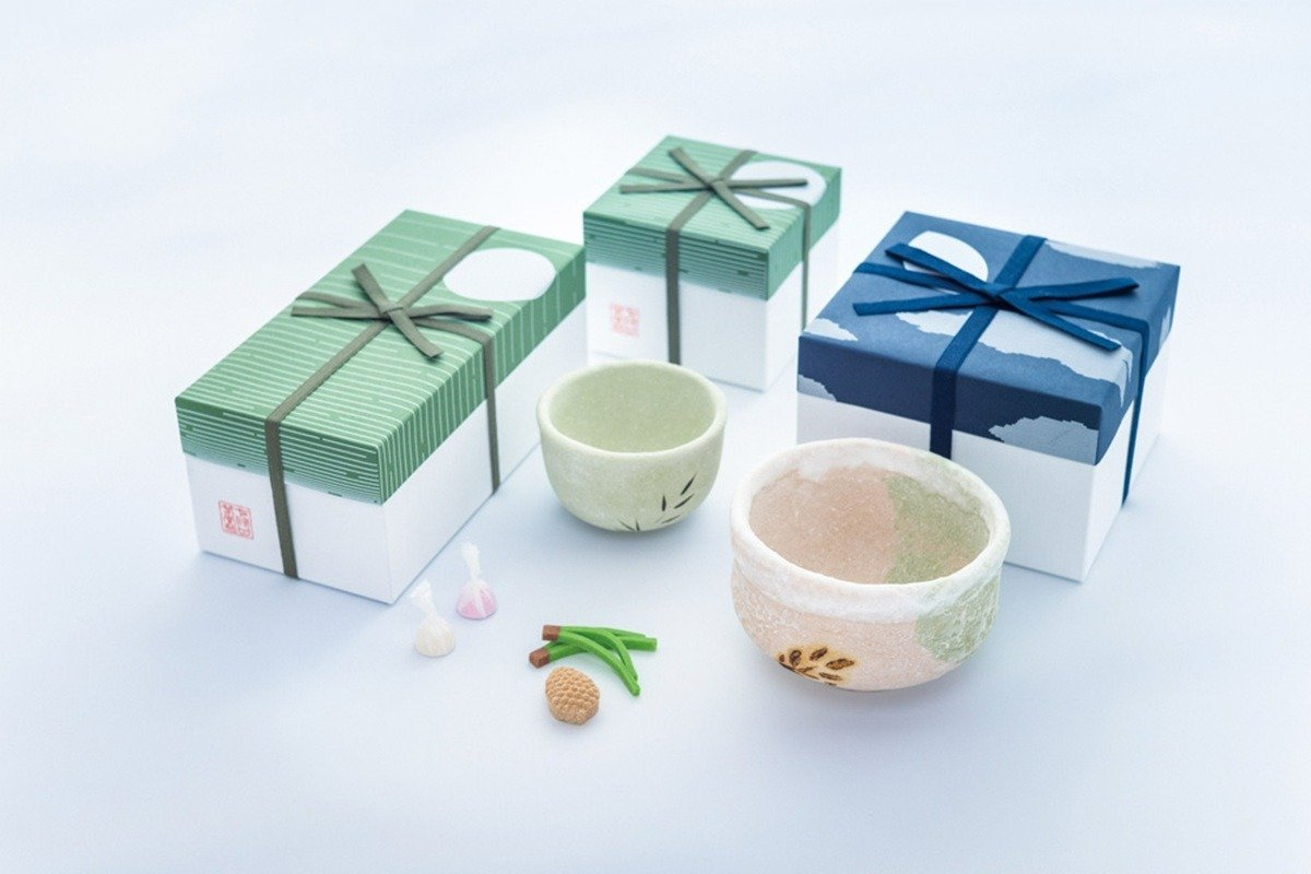 食べられる茶器「遊心一茶 抹茶器/遊心一煎 煎茶器」もおすすめ