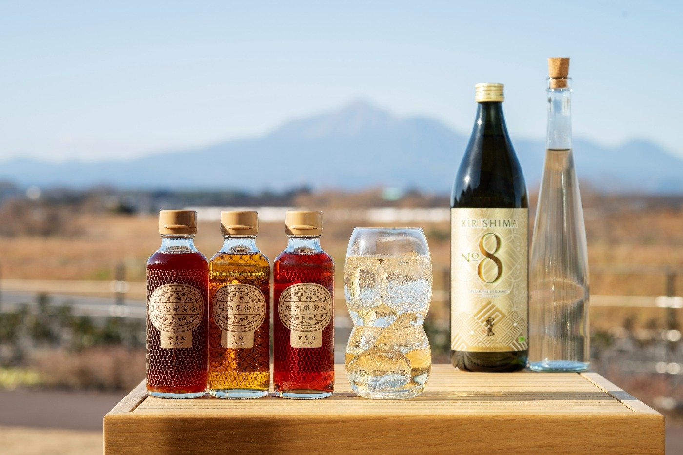 焼酎に合う割り材も「ipomea」で購入できます