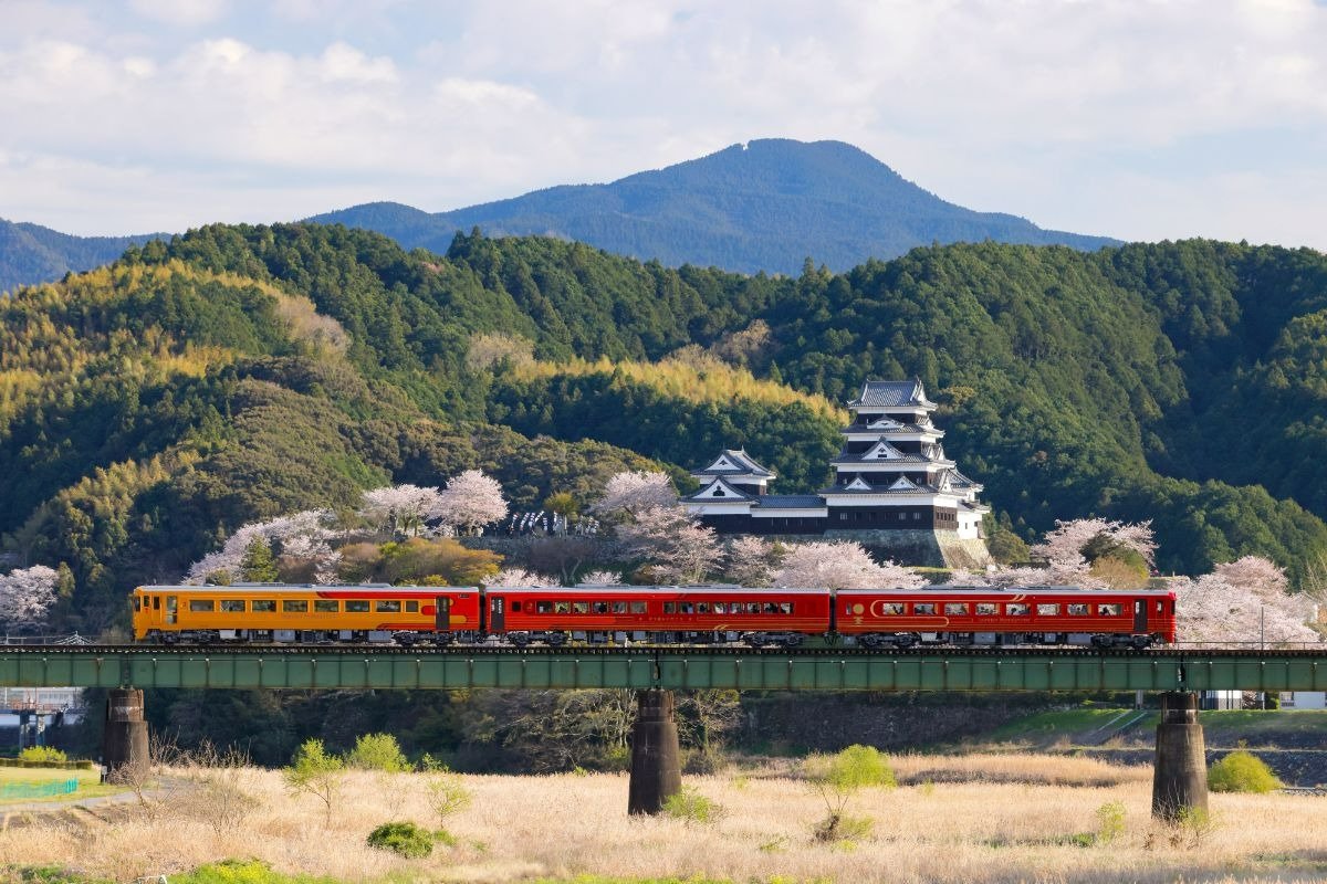 日本鉄道桜名所・予讃線―「伊予灘ものがたり」で楽しむ海と桜 | トレ
