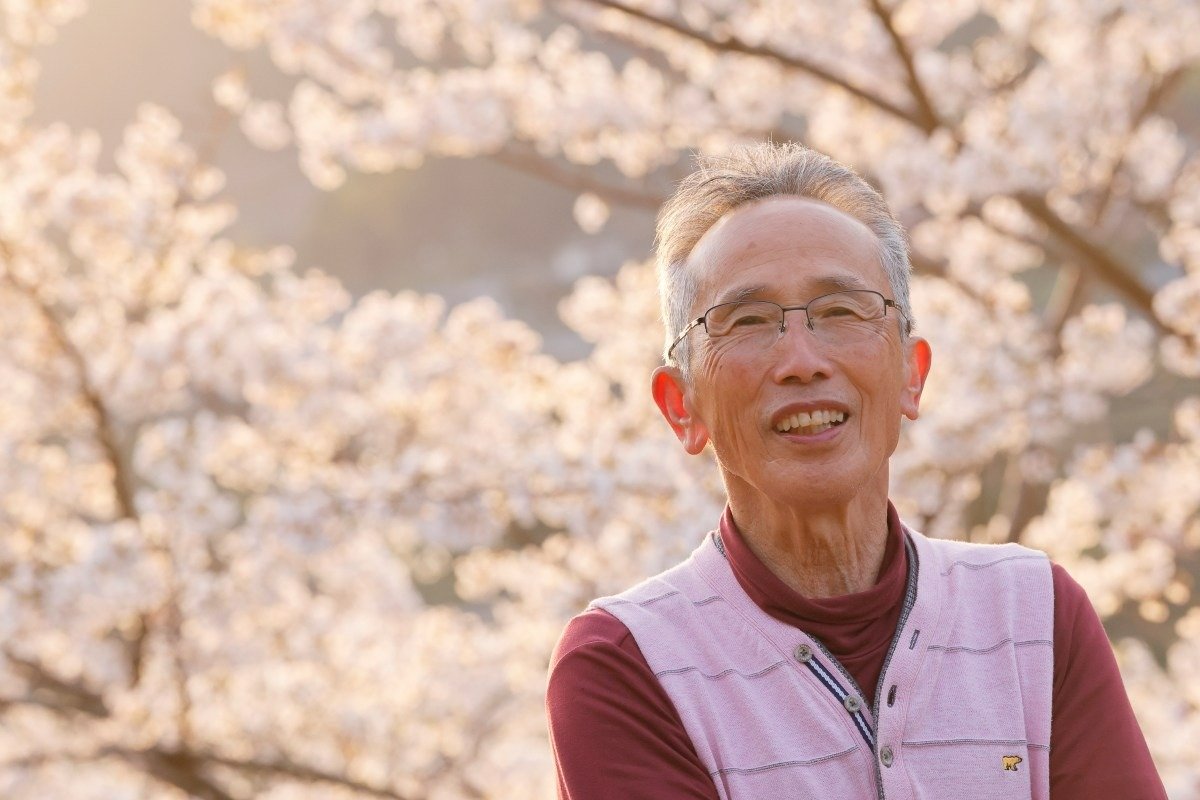 桜を見守り続ける川添要介さん