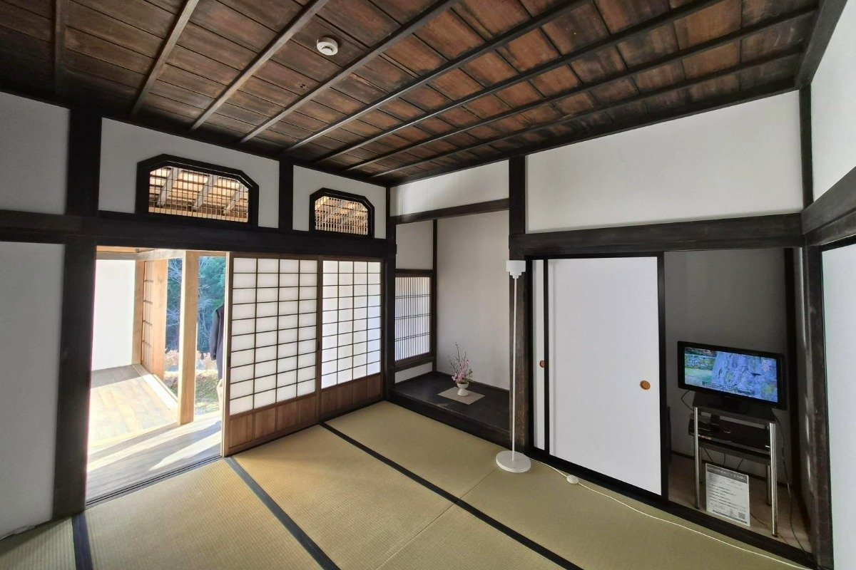 藩主が寝室として使用していたと考えられる寝間