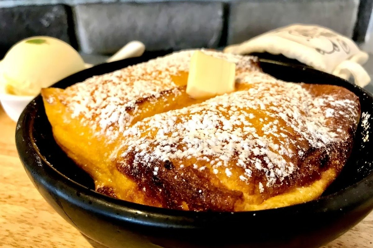 24時間卵液を染み込ませた「湯布院フレンチトースト」980円～