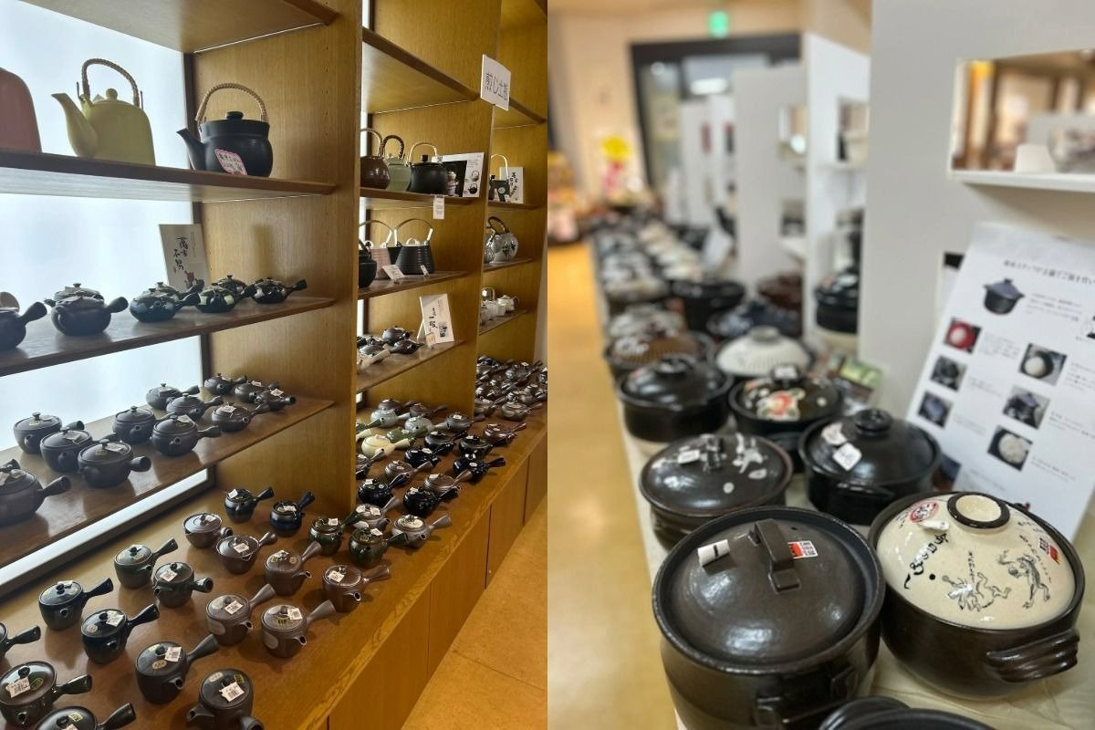 充実した品揃えの「うつわ亭」