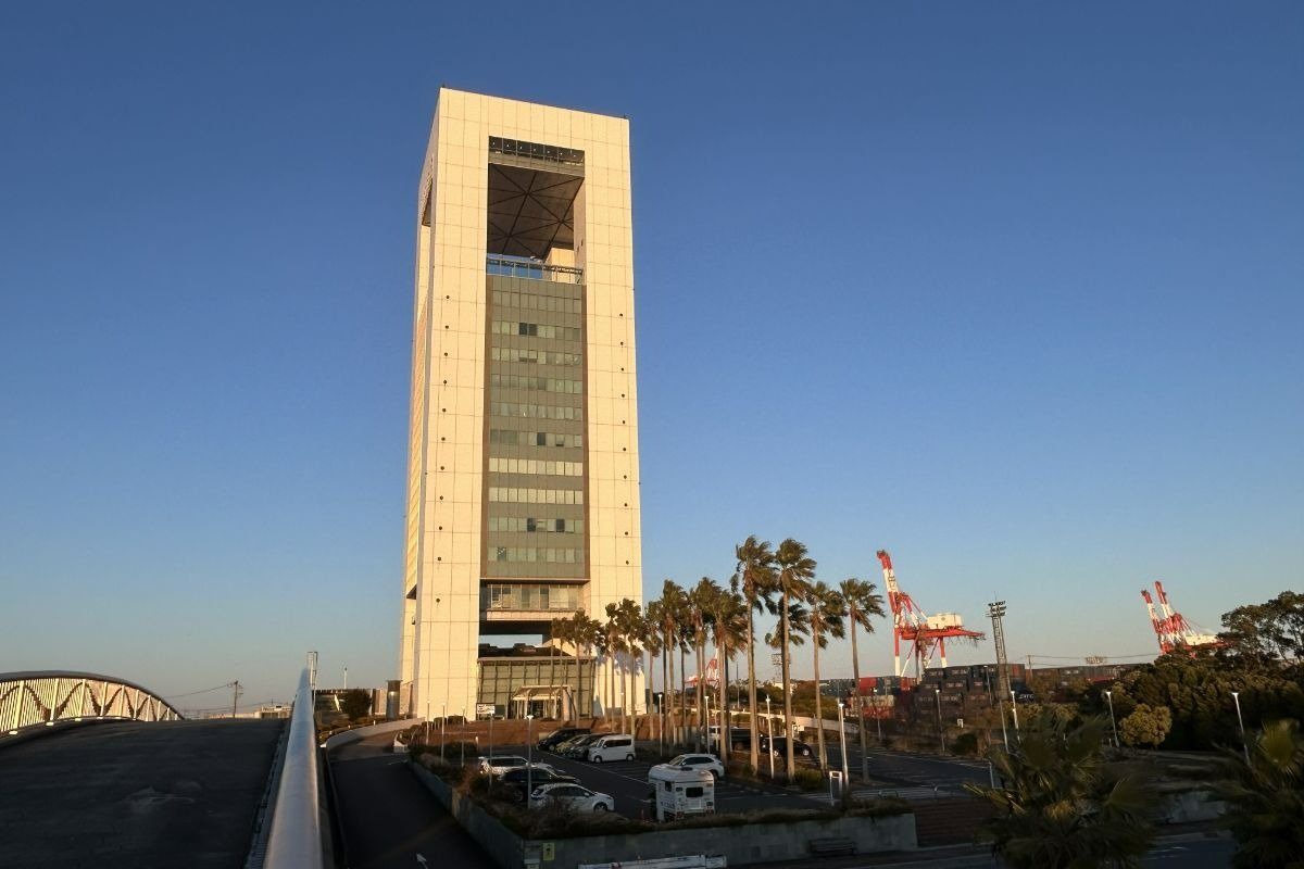 四日市港を紹介する展示も充実