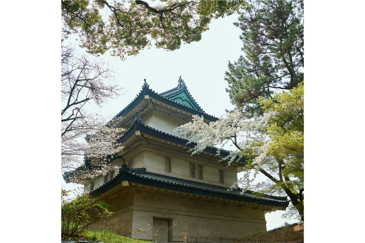 将軍もここで過ごした、江戸城の遺構である富士見櫓