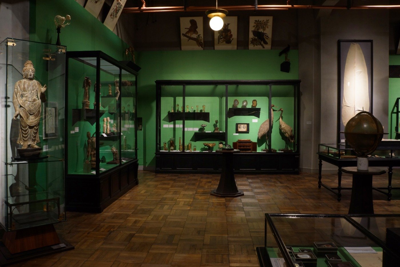 「ギメ・ルーム – 驚異の小部屋」展示風景©インターメディアテク