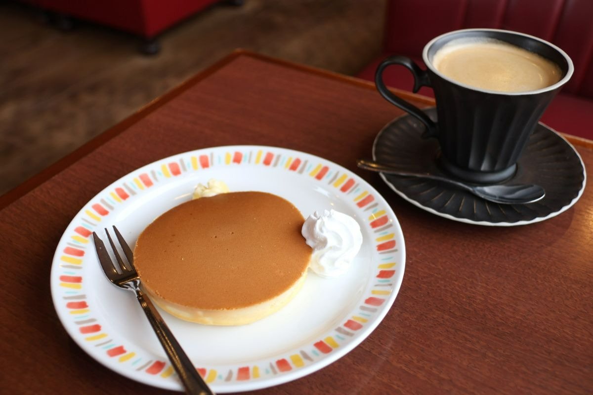 アフタヌーンのパンケーキセット