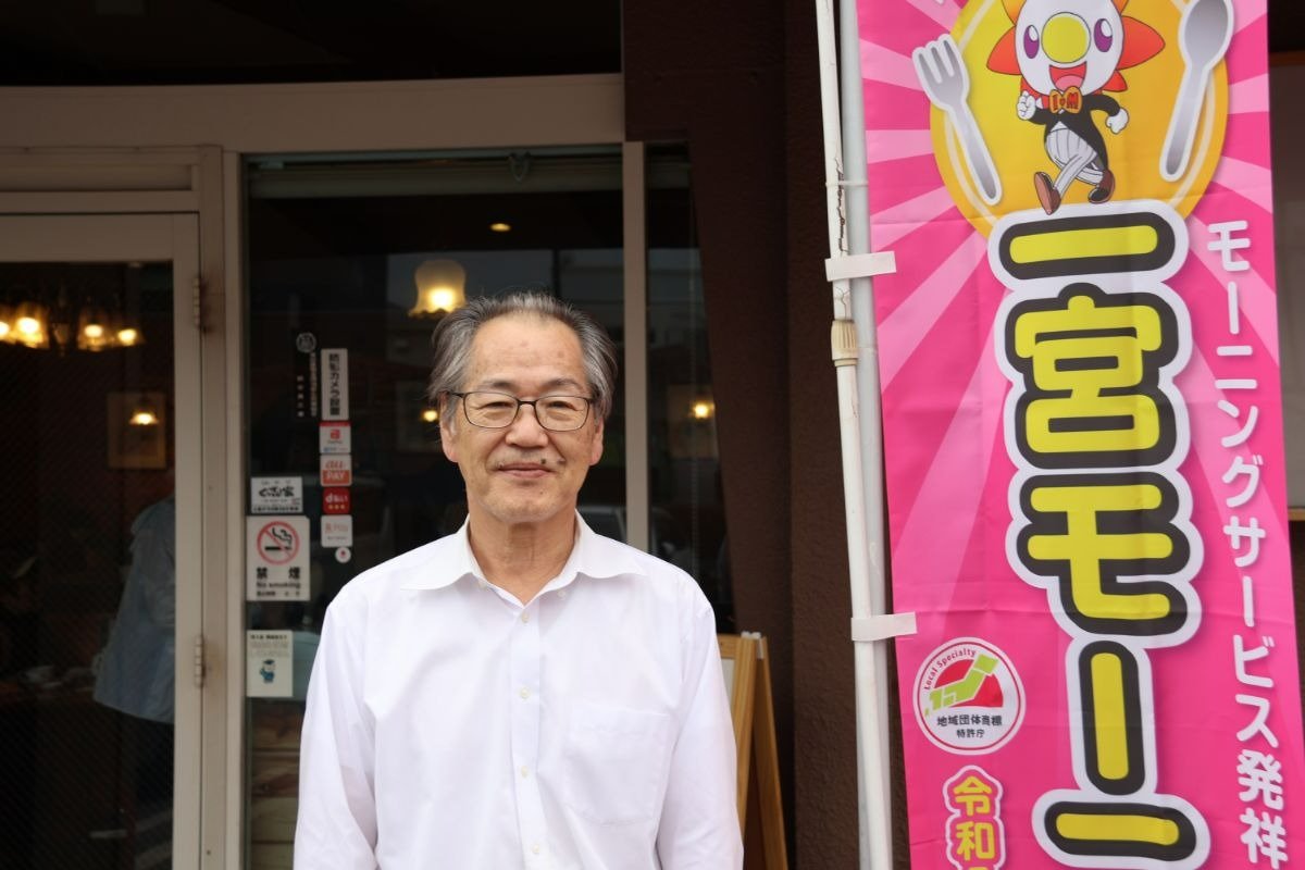 店主の竹内正二さん