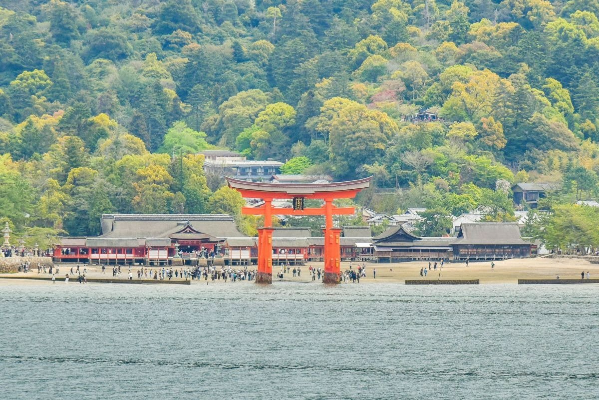 宮島のシンボルともいえる嚴島神社