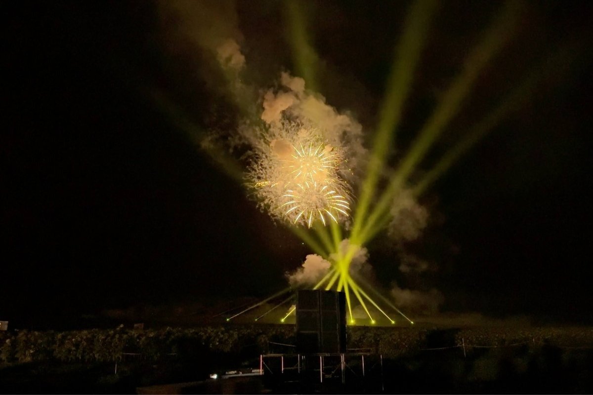 まつりの最後を飾る花火大会