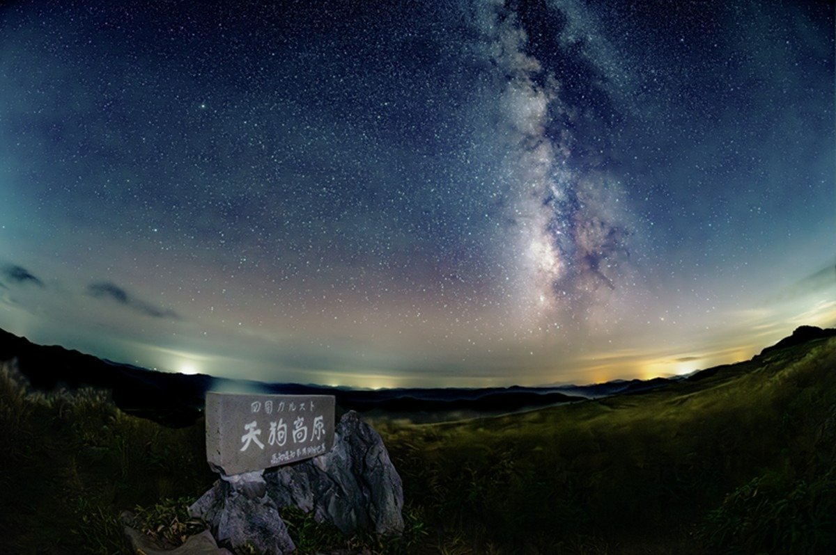 ここでしか見られない星空は、まるで異次元の絶景