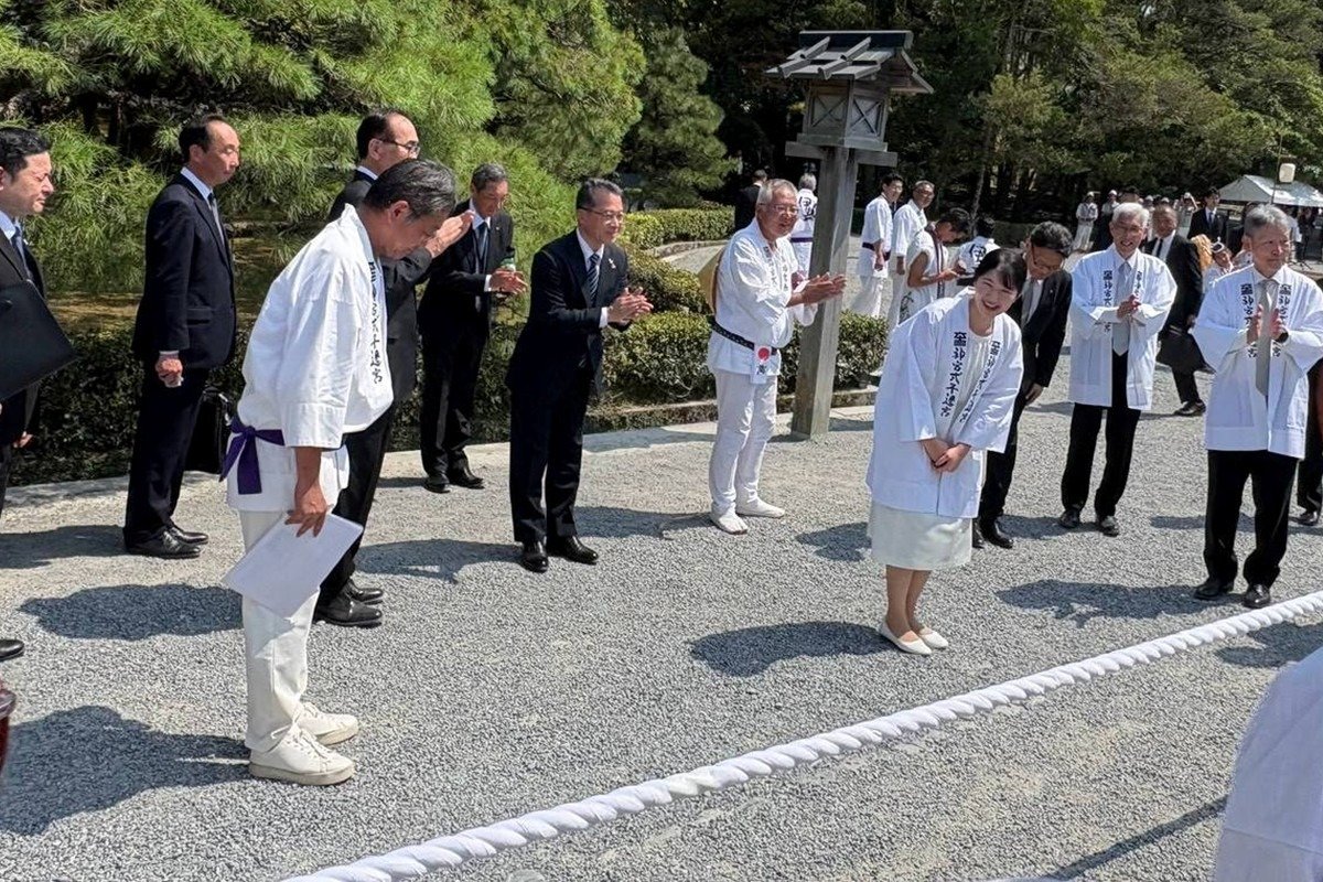 愛子さまは内宮参道のお木曳に参加されました　写真／お木曳関係者提供