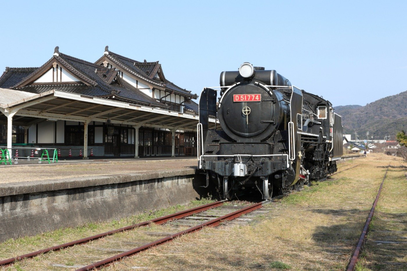 かつて山陰本線や大社線などで活躍したD51形蒸気機関車