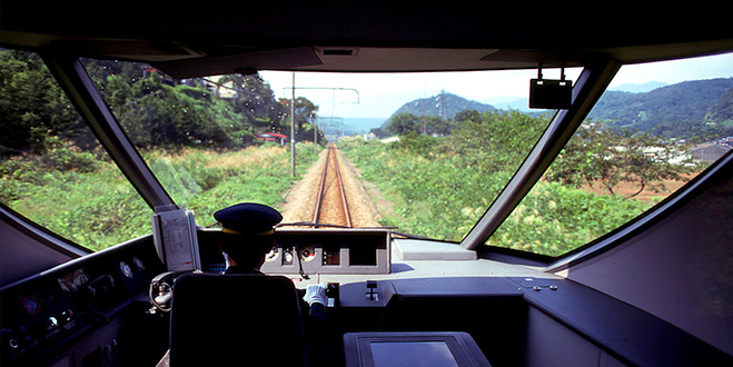 中山道トレイン（05）先頭車展望