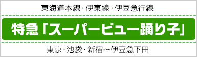 東海道本線・伊東線・伊豆急行線｜特急「スーパービュー踊り子」｜東京・池袋・新宿～伊豆急下田