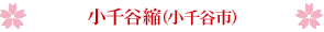 小千谷縮(小千谷市)