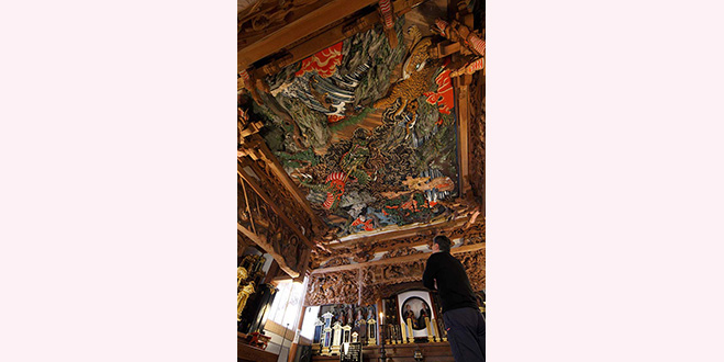 日本のミケランジェロが残した圧倒的な天井彫刻