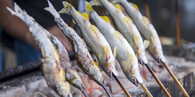 香魚(こうぎょ)と呼ばれる
香り高い身を堪能あれ

