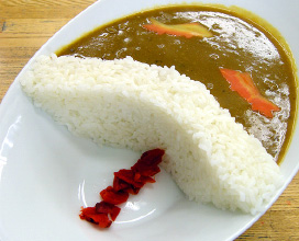 水紀行館　ダムカレー