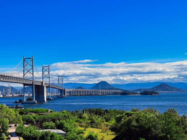 香川、徳島、愛媛、高知の4つの県からなる四国